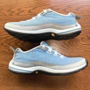 Smartwool Timberland Vibram Performance Hiking Sneaker Women 9.5 Blue 29620 3978